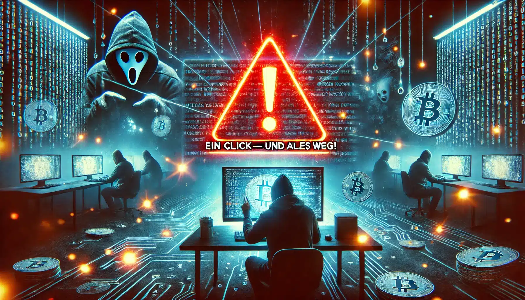 Ein Klick – und alles weg! Wie raffinierte Krypto-Angriffe selbst Profis  ruinieren und warum niemand mehr sicher ist - 99bitcoins DE