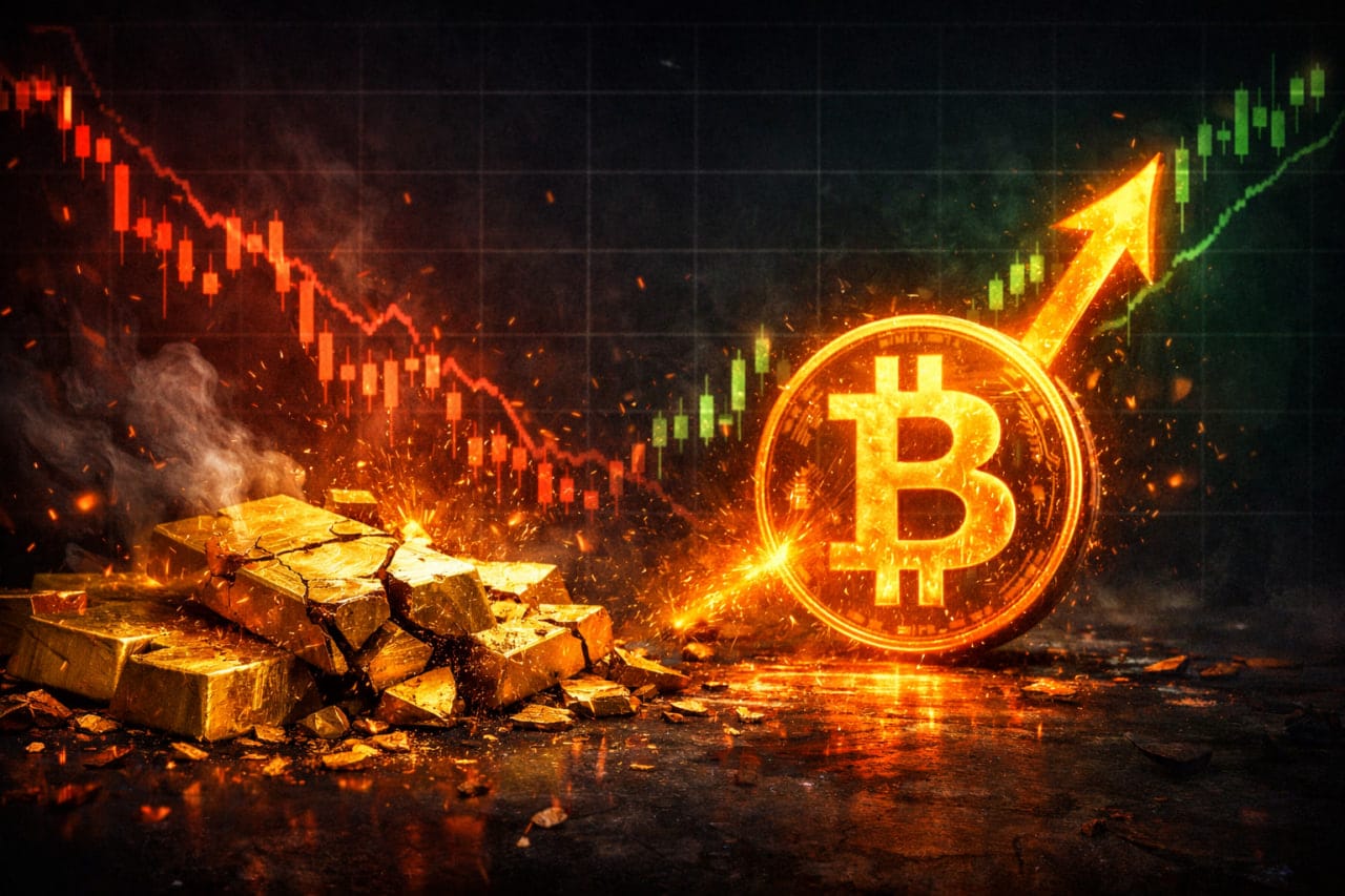 BTC und Krypto explodiert, Gold stürzt ab: Beginnt die Kapitalrotation? Bitcoin Hyper profitiert