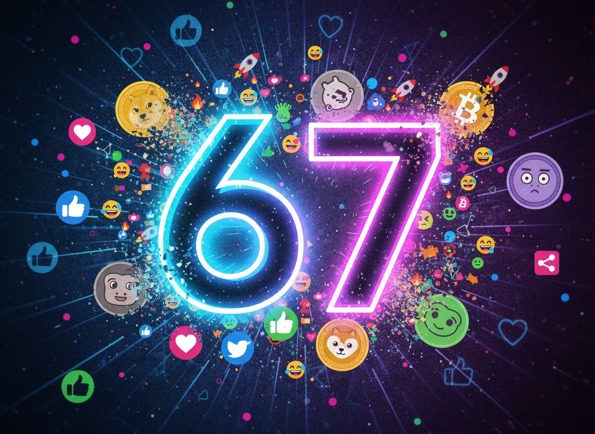 Krypto News: Jugendwort Six Seven (6 7) könnte Meme-Markt revolutionieren!