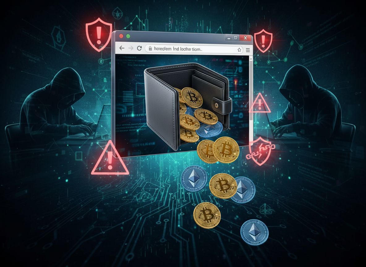 Krypto-Wallets im Browser sicher? Unbek. Malware aufgetaucht!