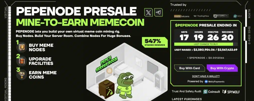 Presale PEPENODE