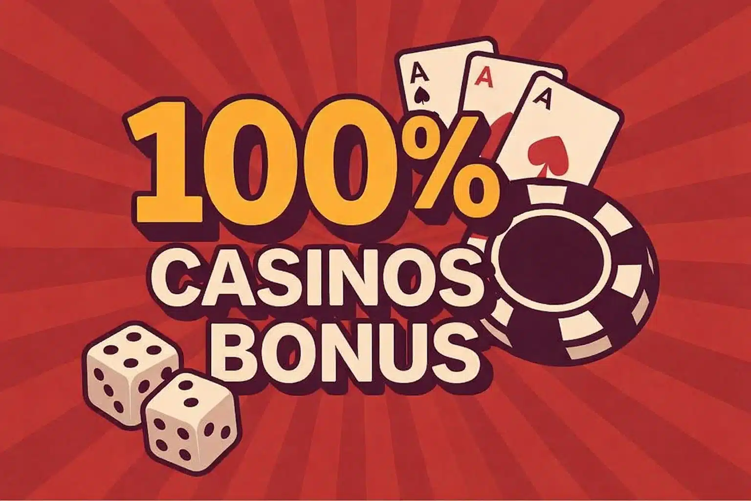 100 % Casino Bonus – Beste Angebote 2026