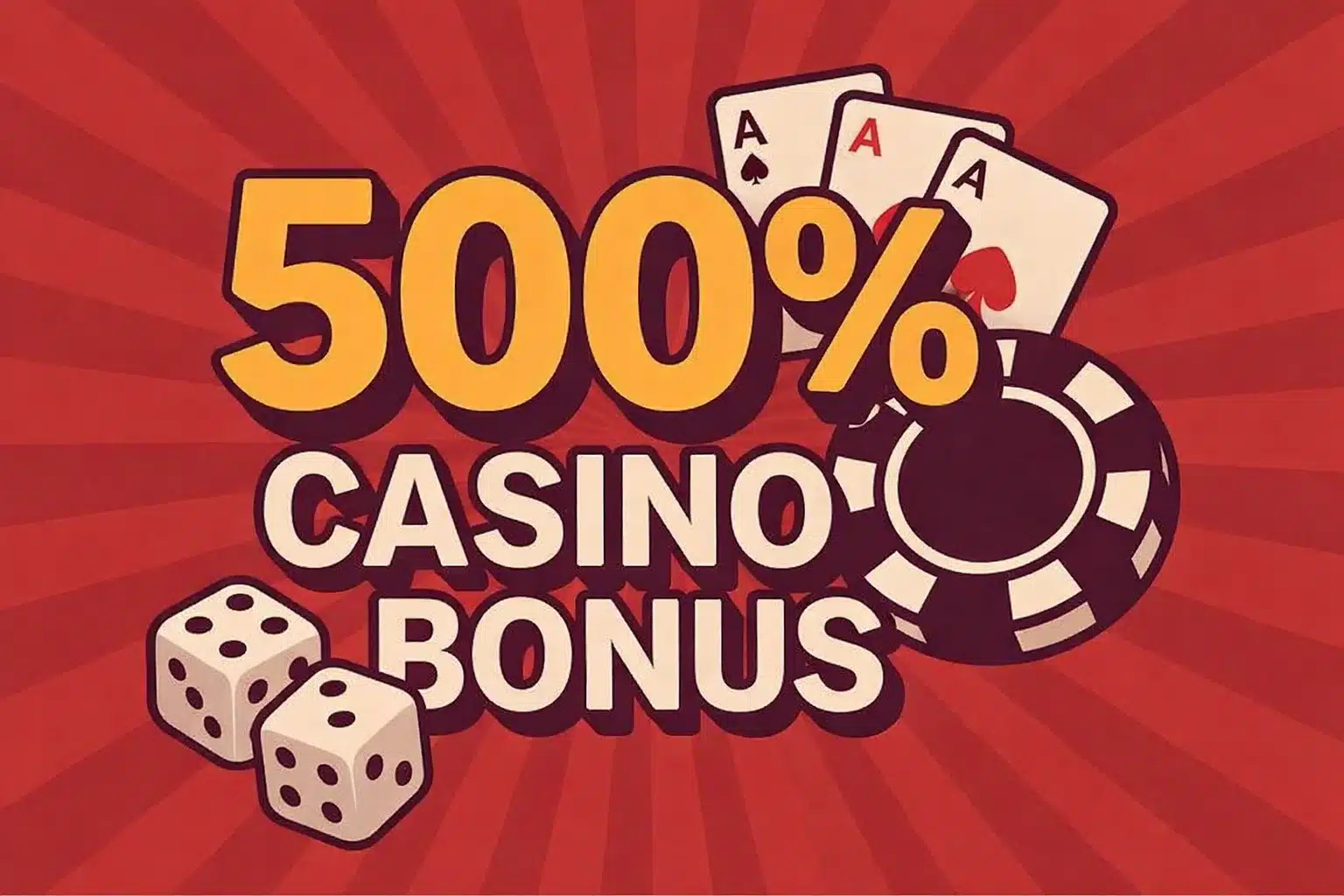 500 % Casino Bonus 2026 – Top Anbieter & Chancen