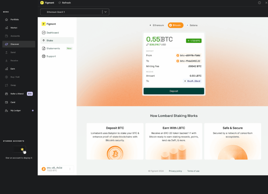 Bitcoin Zinsen