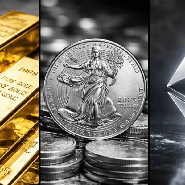 Gold & Silber vs. Ethereum: Das ist bullisch für alle Drei