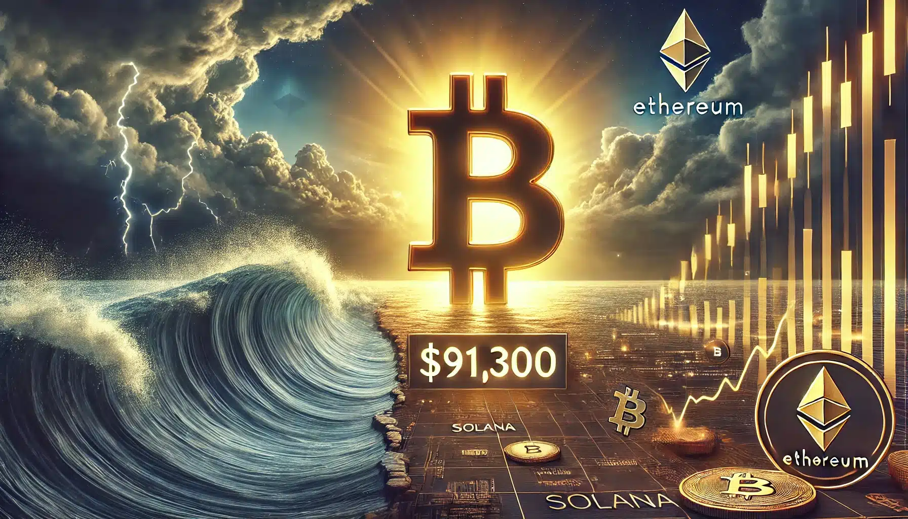 Bitcoin bleibt über 91.300 Dollar und der Markt wirkt, als hätte er schon Schlimmeres gesehen