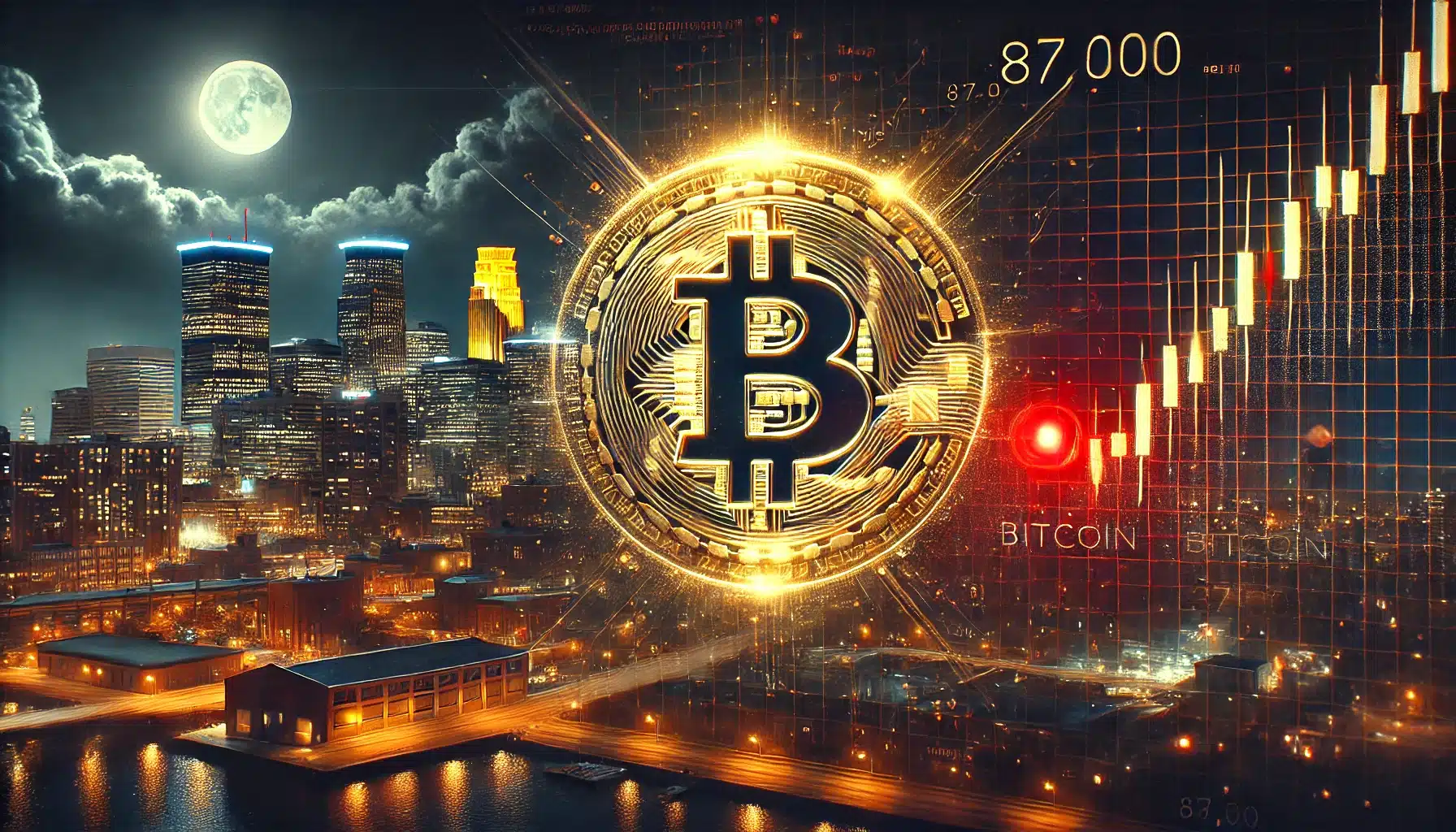 Bitcoin wieder über 87.000 US-Dollar: Minneapolis verschärft Shutdown-Risiken und macht Krypto anfällig für die nächste Risiko-Welle
