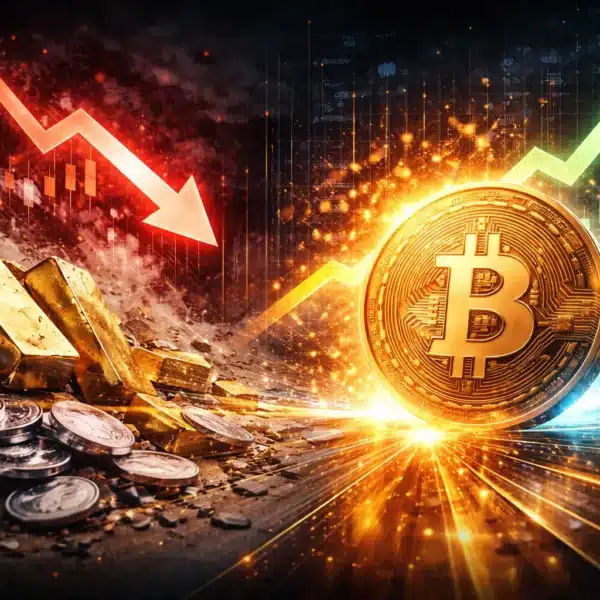 Historische Kurseinbrüche bei Edelmetallen: Kann Bitcoin davon profitieren?