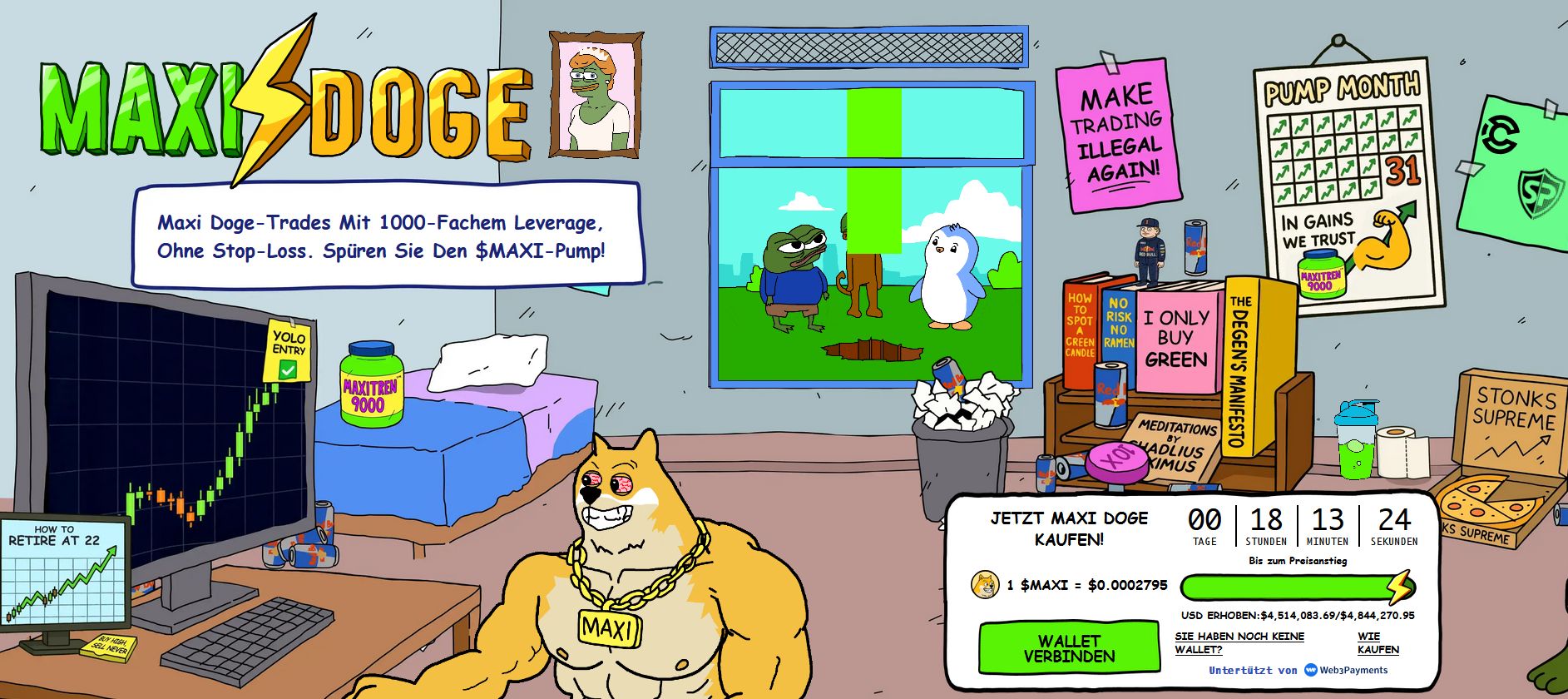 Shiba Inu Prognose 2026: SHIB Kurs aktuell & bis 2040