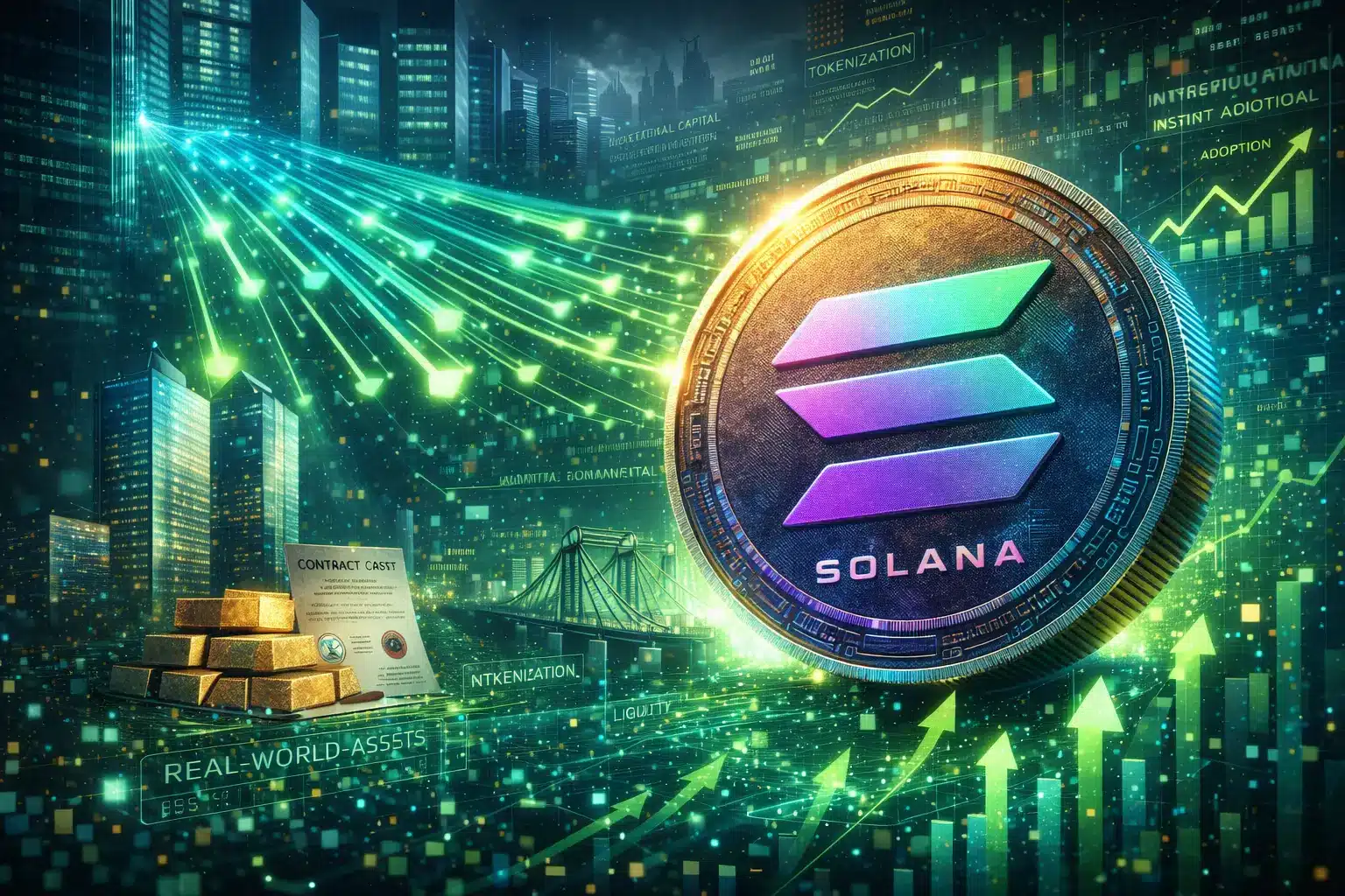 Real-World-Assets auf Solana: rasantes Wachstum und institutionelles Kapital unterstreichen den fundamentalen Wert des Altcoins