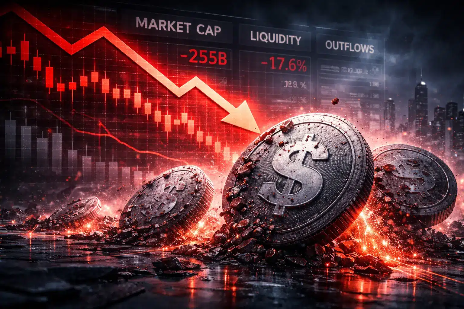 Stablecoin-Marktkapitalisierung bricht ein: Was der Rückgang über die  Marktstimmung verrät - 99bitcoins DE