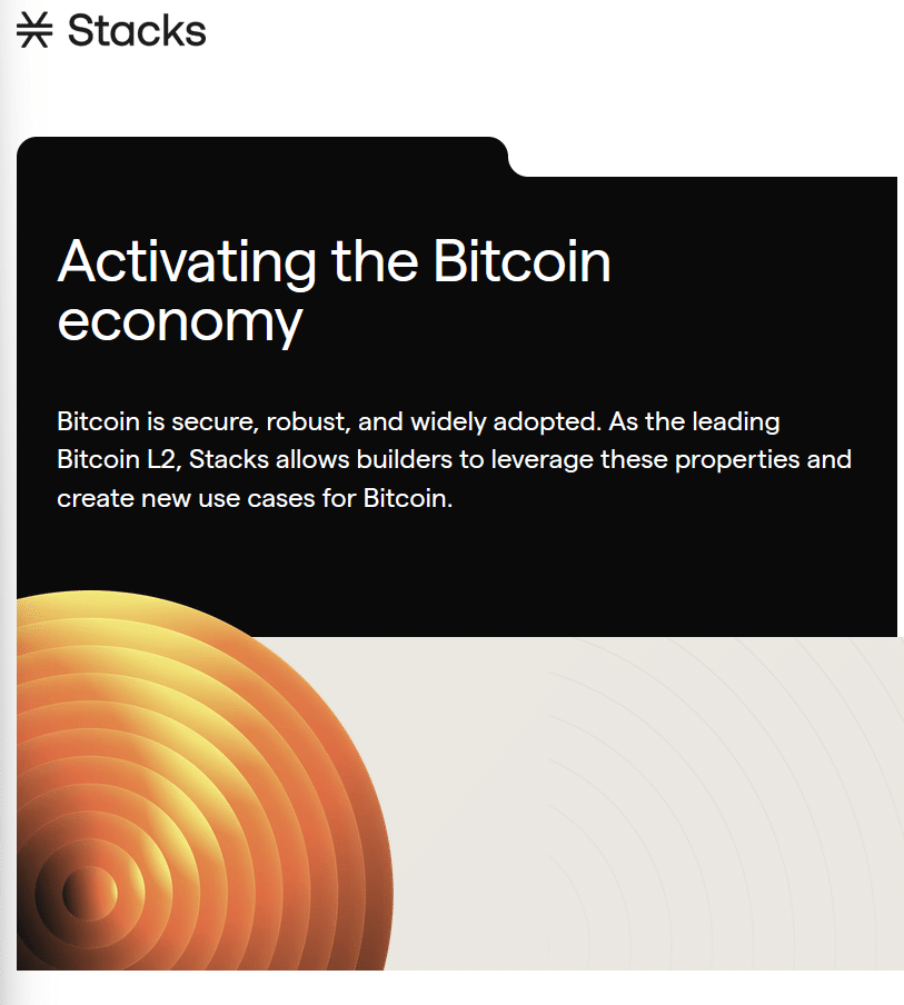 Stacks fördert Bitcoin-Ökosystem mit Layer-2-Lösung
