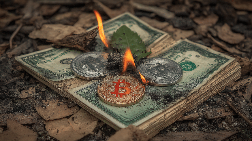 Bitcoin kippt in den Bärenmarkt