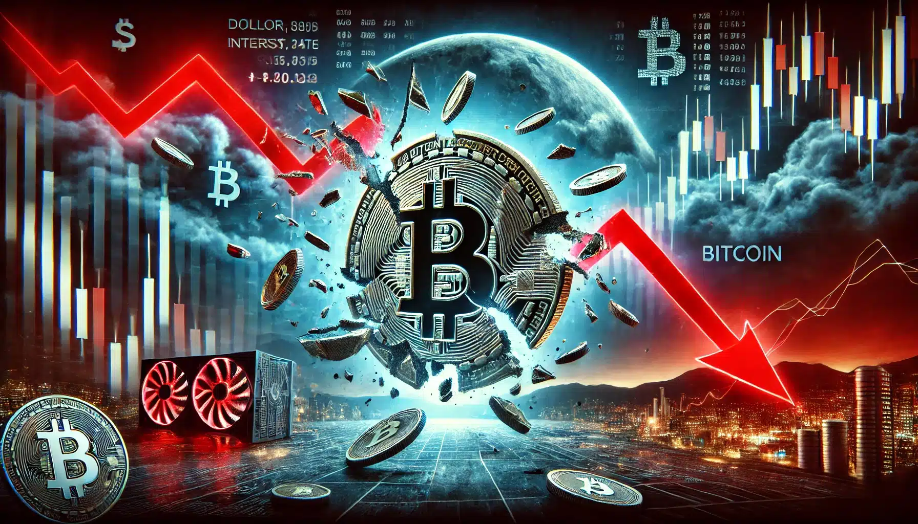 Bitcoin rutscht unter 73.000 US-Dollar – Mining-Aktien brechen zweistellig ein, Makro-Sorgen verschärfen den Druck