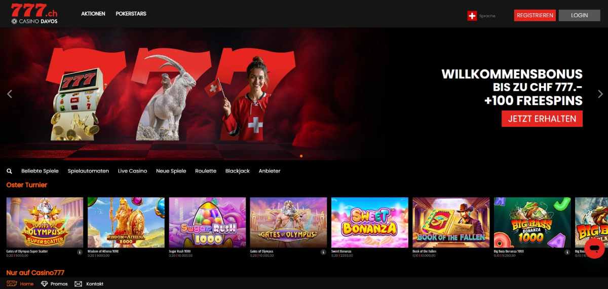 casino777 bestes ausländisches Online Casinos in der Schweiz