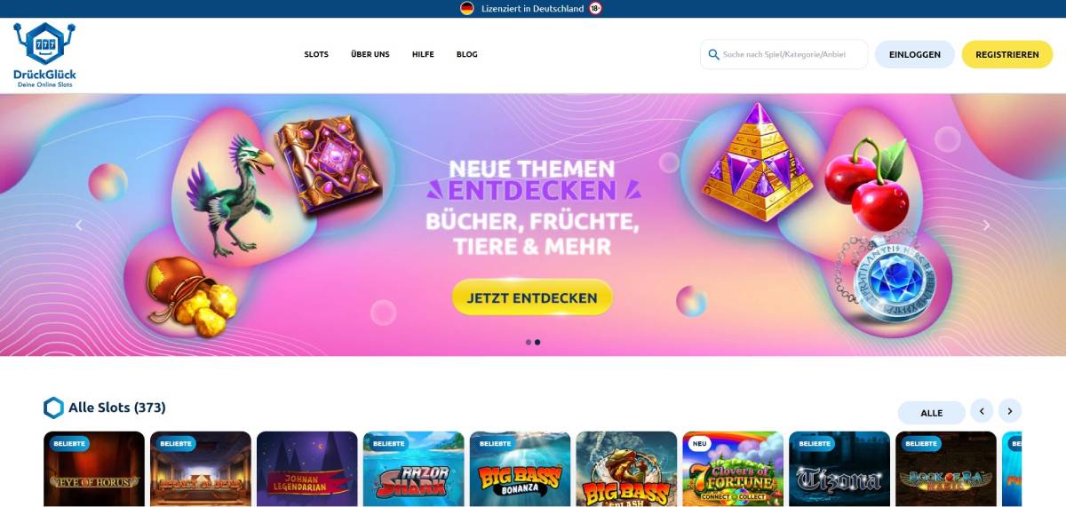 Drueckglueck Casino ohne deutsche Lizenz