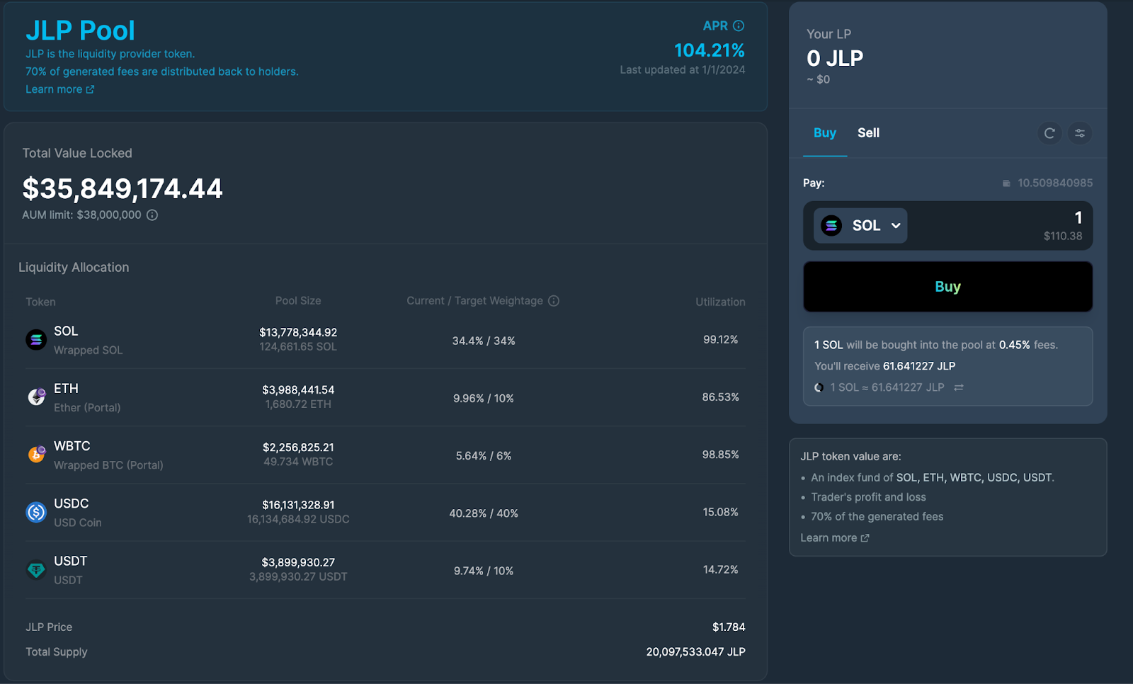 Laptop screen showing a blockchain logo and connecting status.