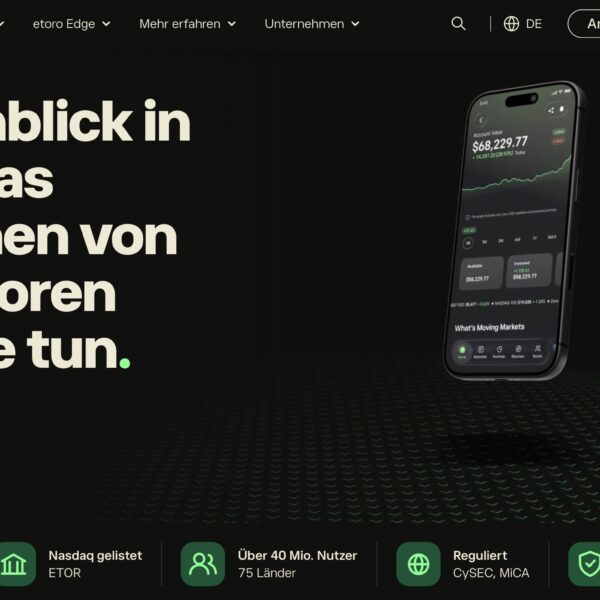 eToro Erfahrungen 2026: Unsere Bewertung + ausführlicher eToro Test