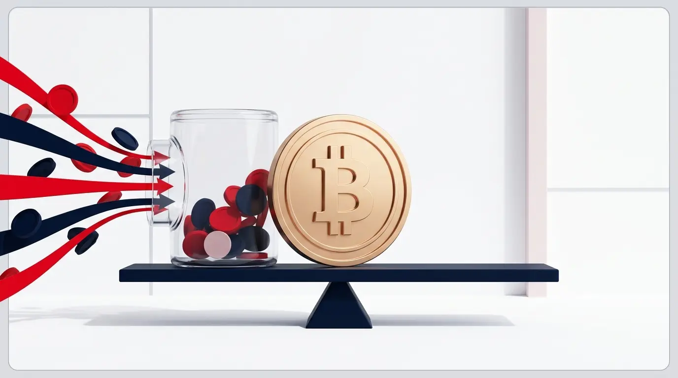ETF-Rekordwoche lässt Bitcoin-Kurs nahezu unberührt