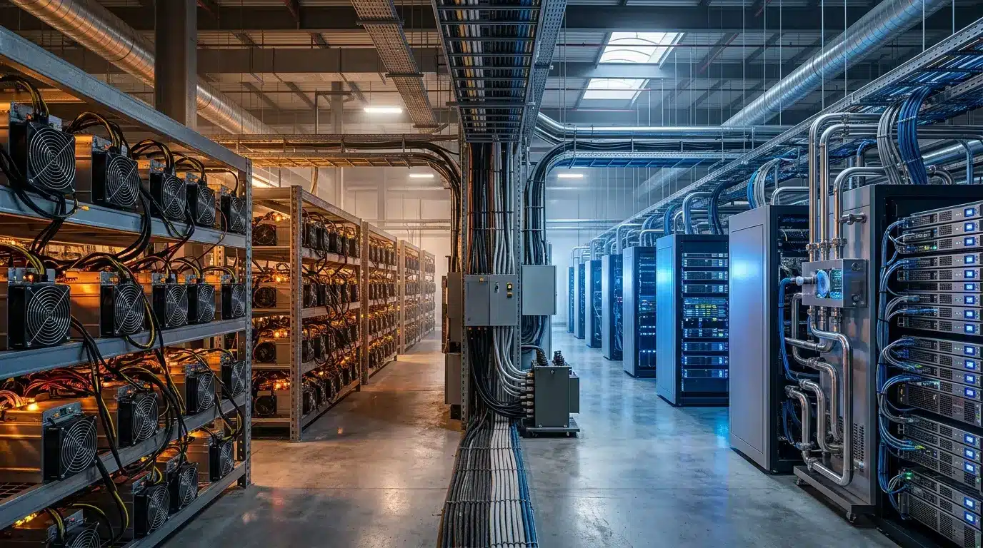 Sinkender Hashpreis macht KI für Bitcoin-Miner attraktiver