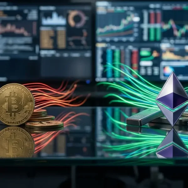 Vier Tage, zwei Richtungen: Bitcoin- und Ether-ETFs