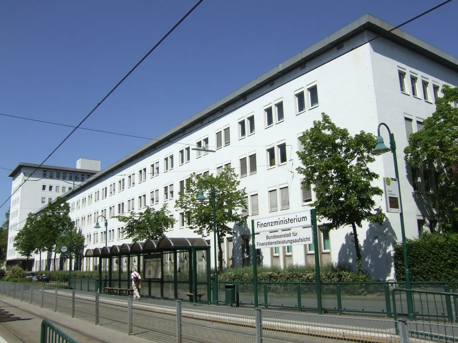 Das Gebäude der Bundesanstalt für Finanzdienstleistungsaufsicht (BaFin) in Frankfurt am Main