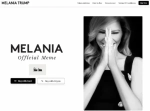 como comprar melania meme