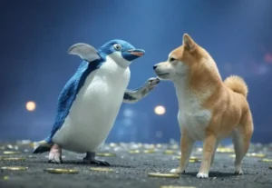pengu vs shiba