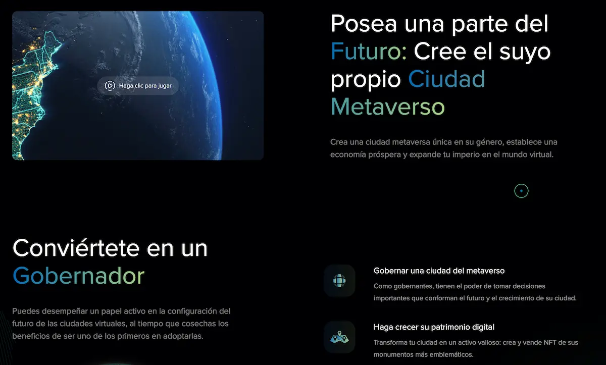 como comprar earthmeta