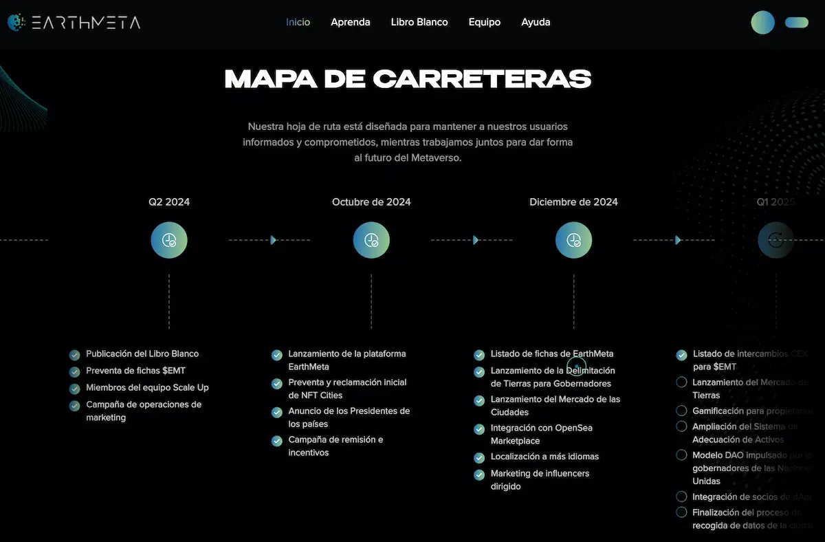 como comprar earthmeta