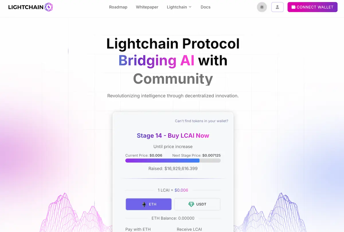 como comprar lightchain ai