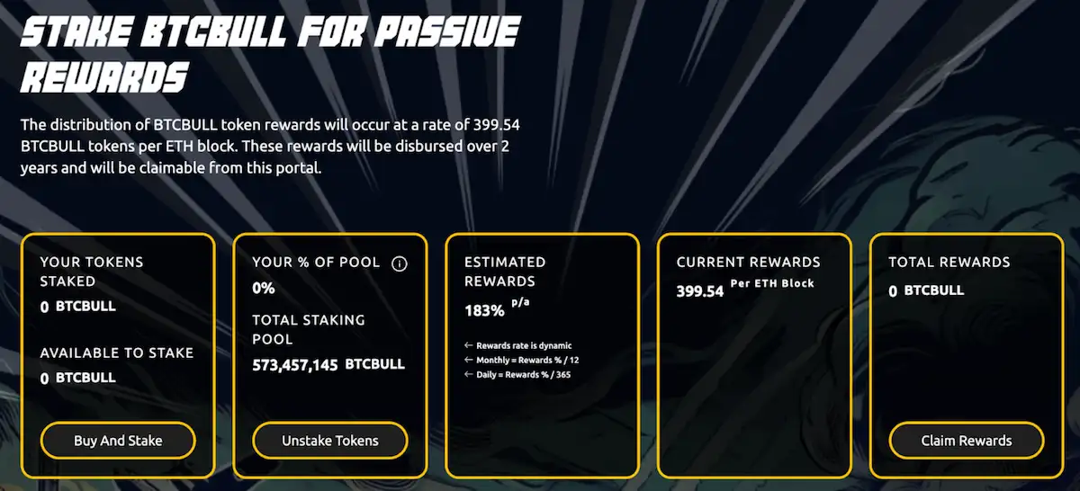 staking btcbull