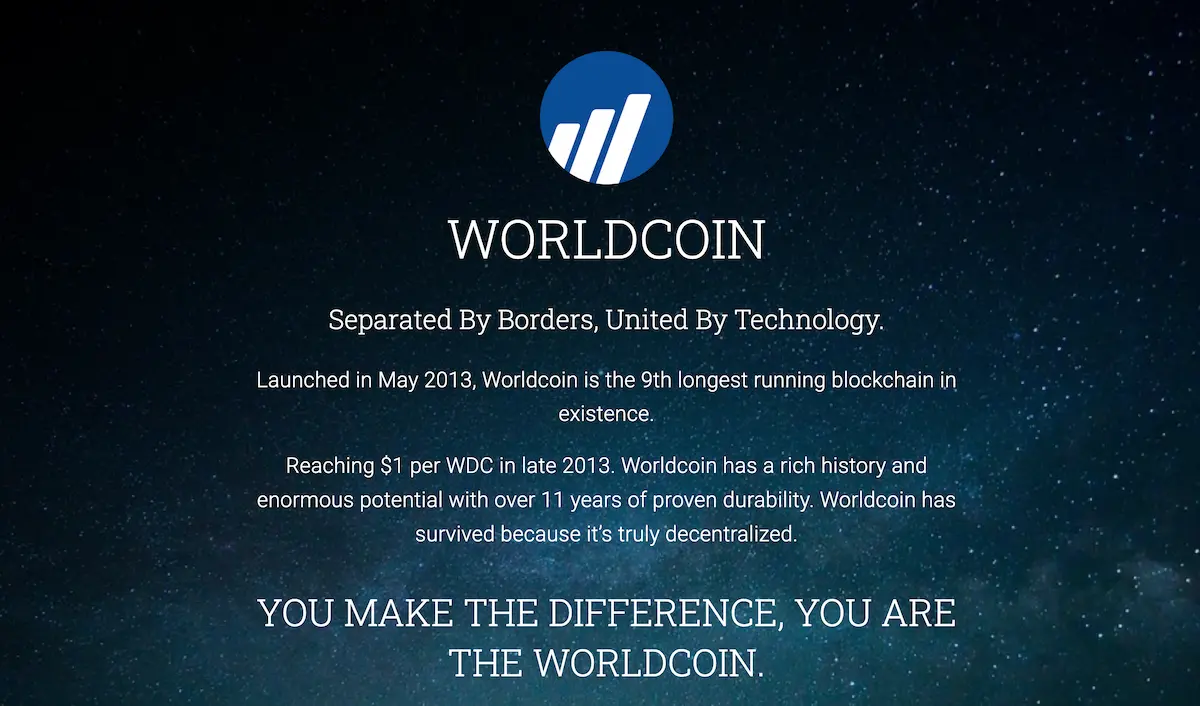 qué es worldcoin