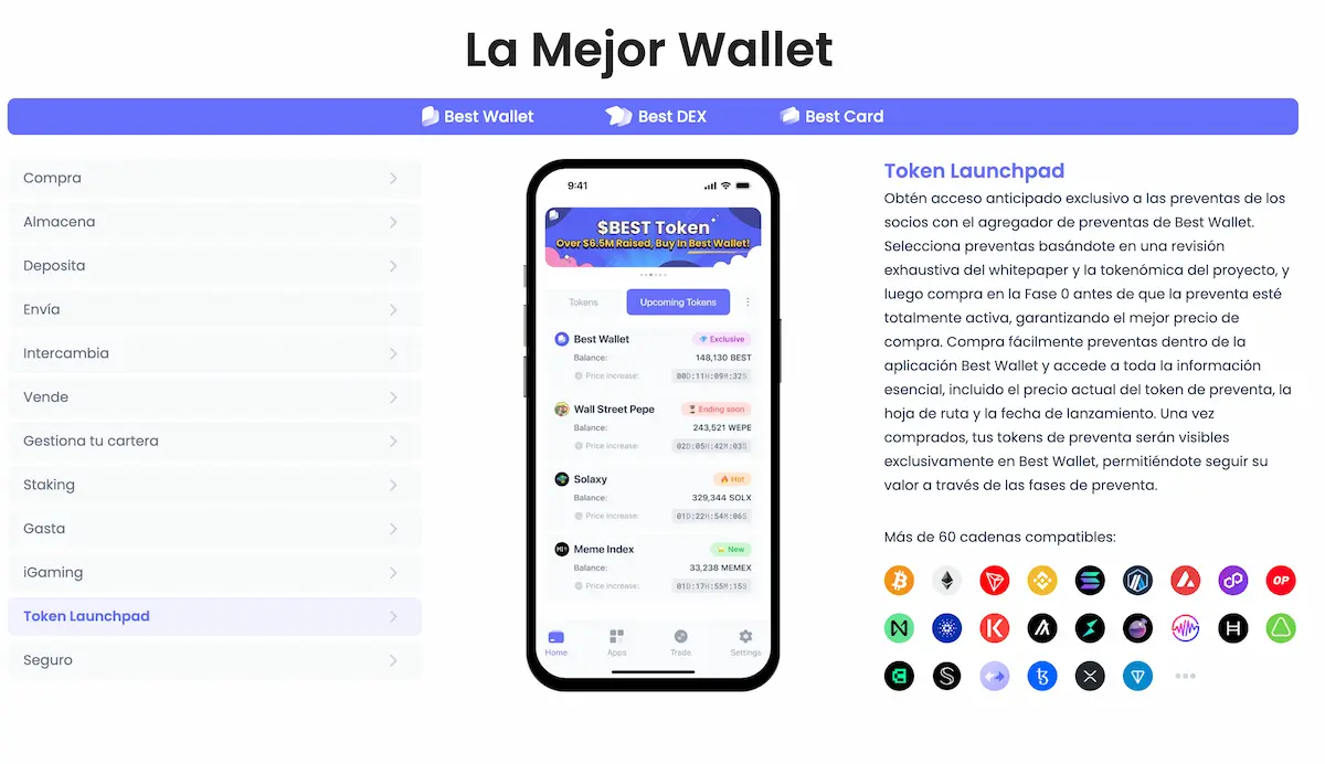 best wallet proximos tokens