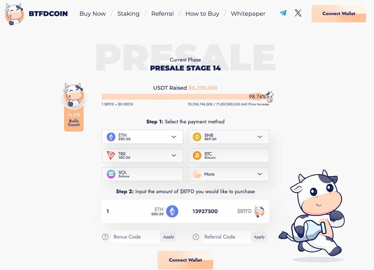 como comprar btfd