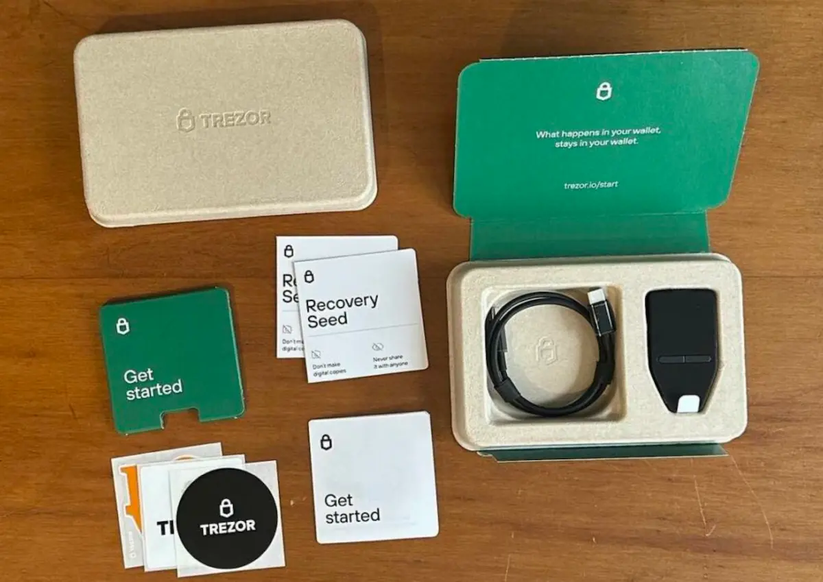 caja trezor wallet