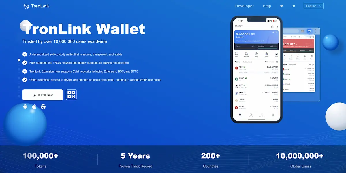 wallet para trc20 tronlink
