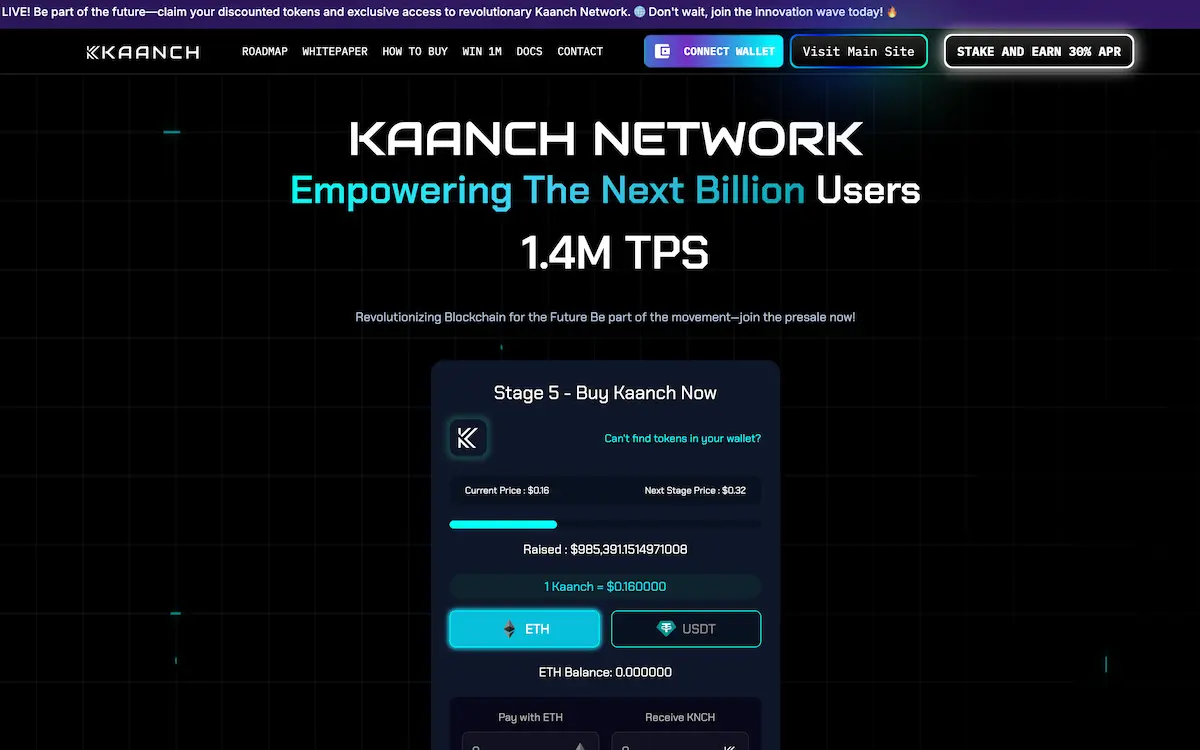 como comprar kaanch network