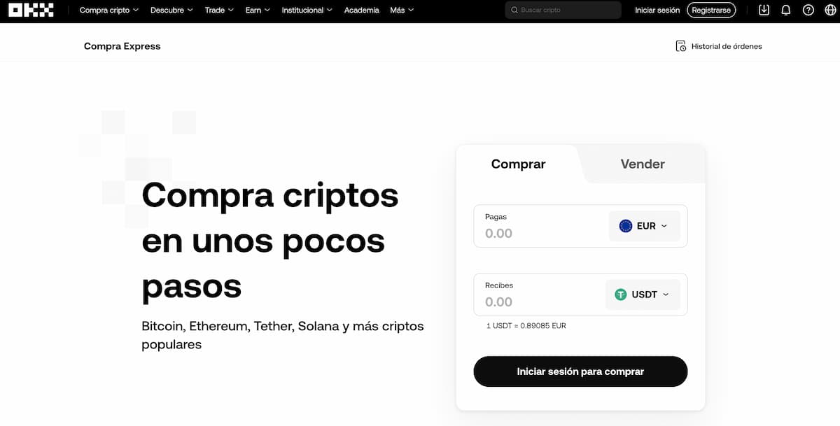 okx compra expres