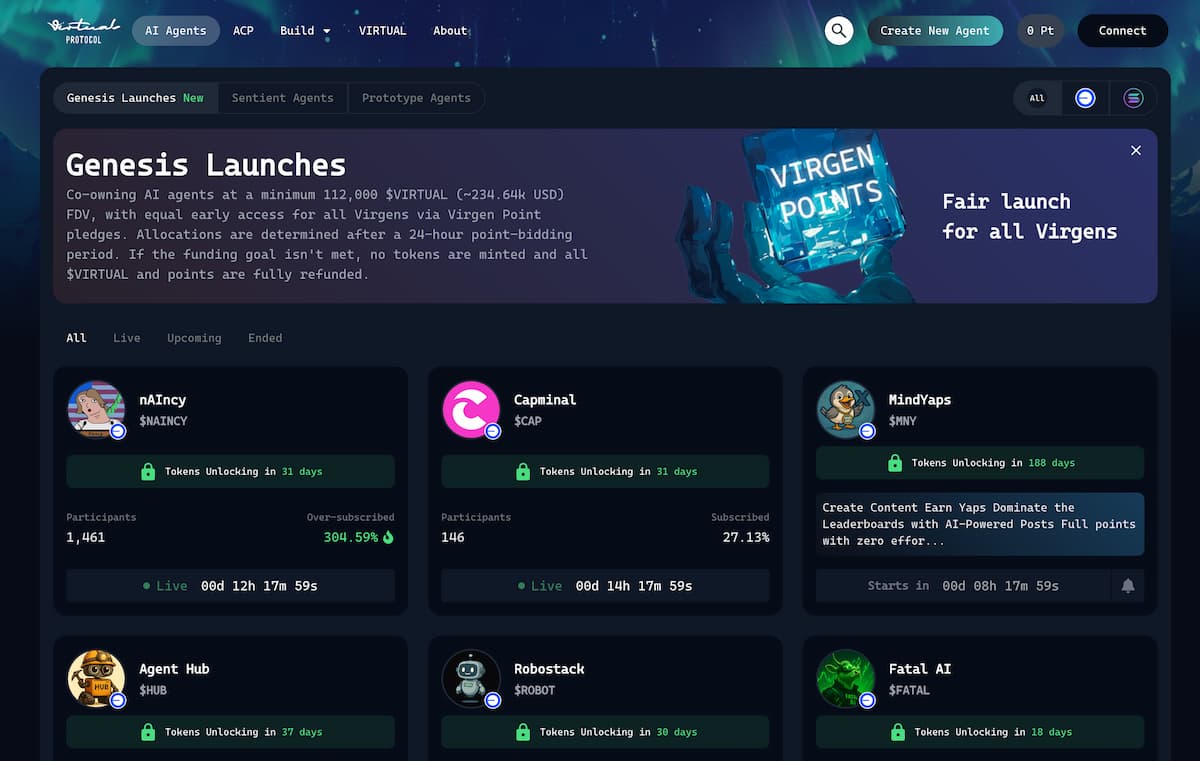 Cómo comprar Virtuals Protocol (VIRTUAL) en 2025