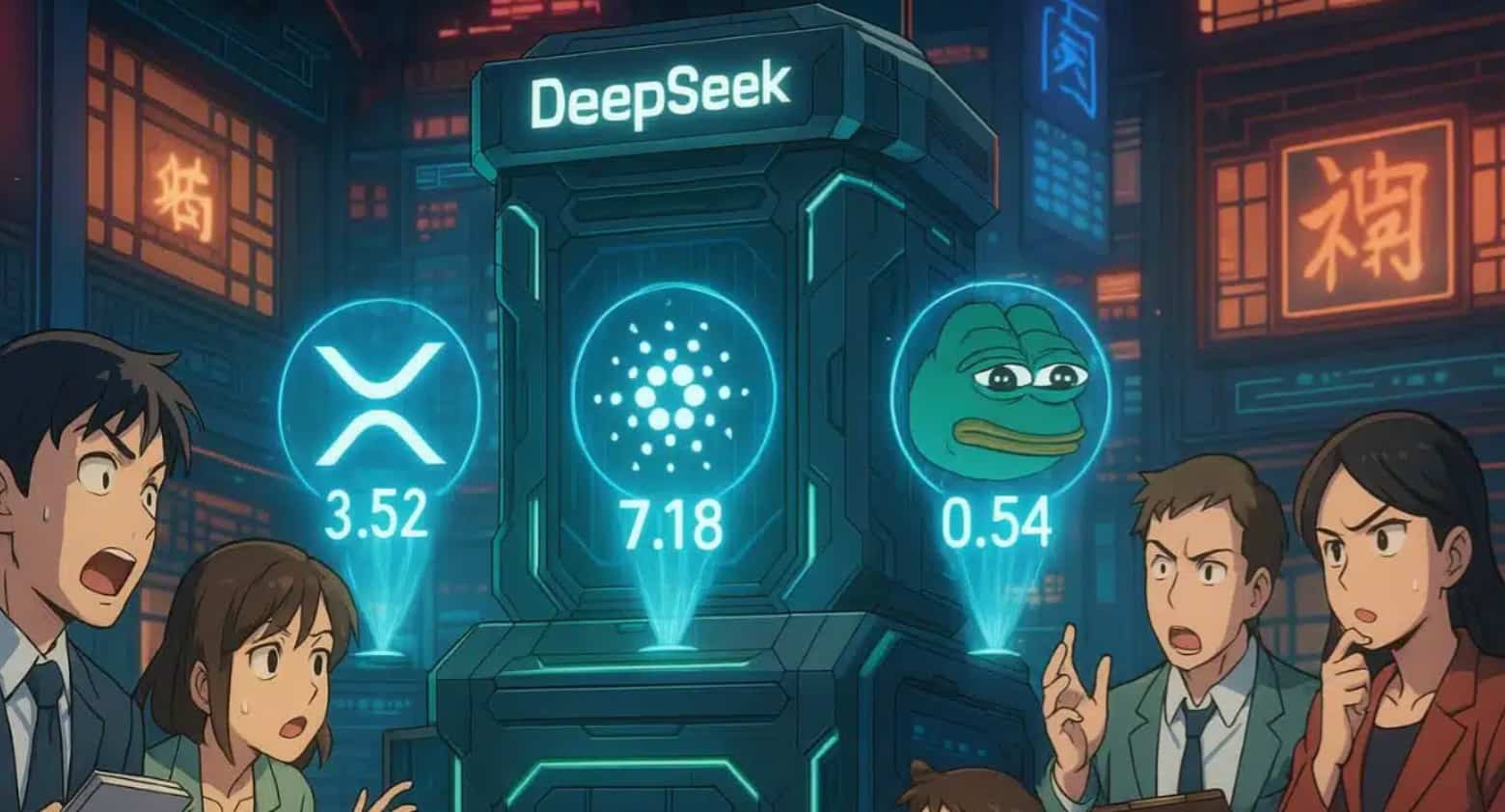 La IA china DeepSeek predice el precio de XRP, Cardano y Pepe para finales  de 2025