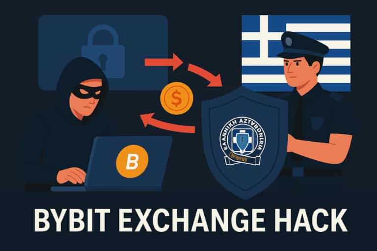 Grecia acaba de parar un robo cripto de 1.500 millones de dólares
