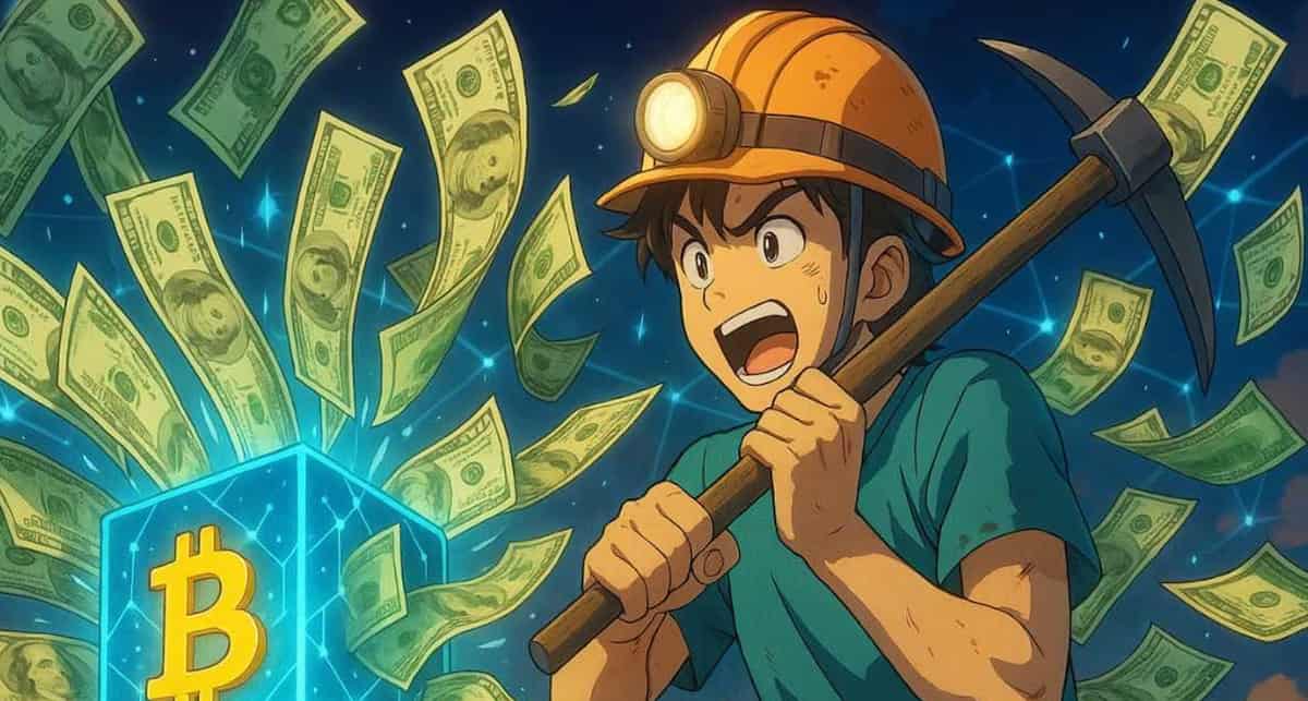 Mina un bloque de Bitcoin y gana 328.000 dólares: el golpe de suerte de su vida