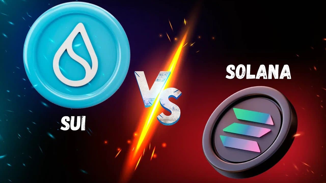 Solana vs Sui: diferencias, utilidad, precio y tokenómica