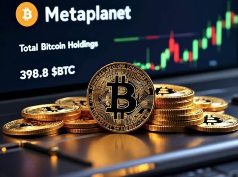 Metaplanet adelanta a Tesla y Coinbase para convertirse en la quinta empresa con más Bitcoin del mundo