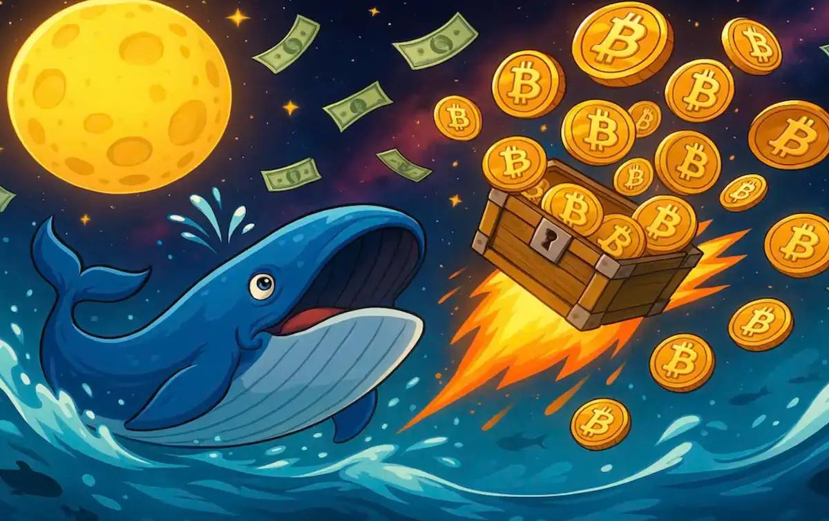 Las ballenas de Bitcoin despiertan: 20.000 BTC trasladados tras 14 años