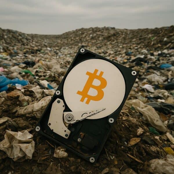 La increíble búsqueda del disco duro con 8.000 bitcoins perdido hace más de 12 años