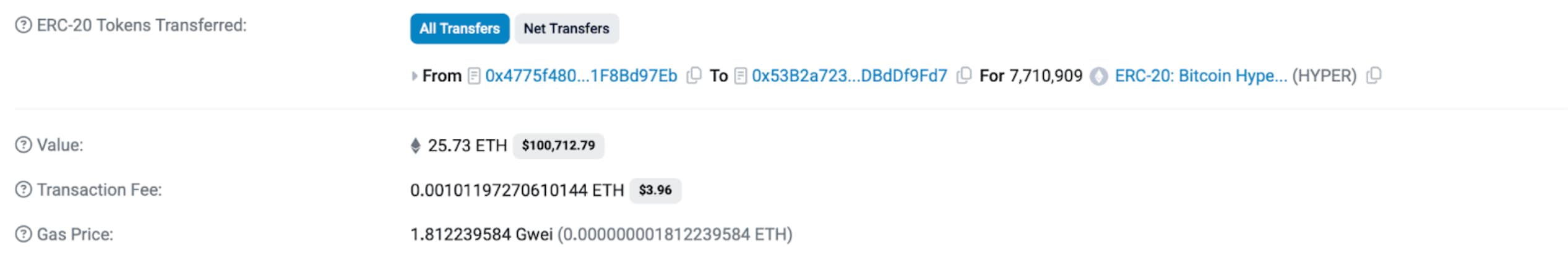 compra de 100k en hyper
