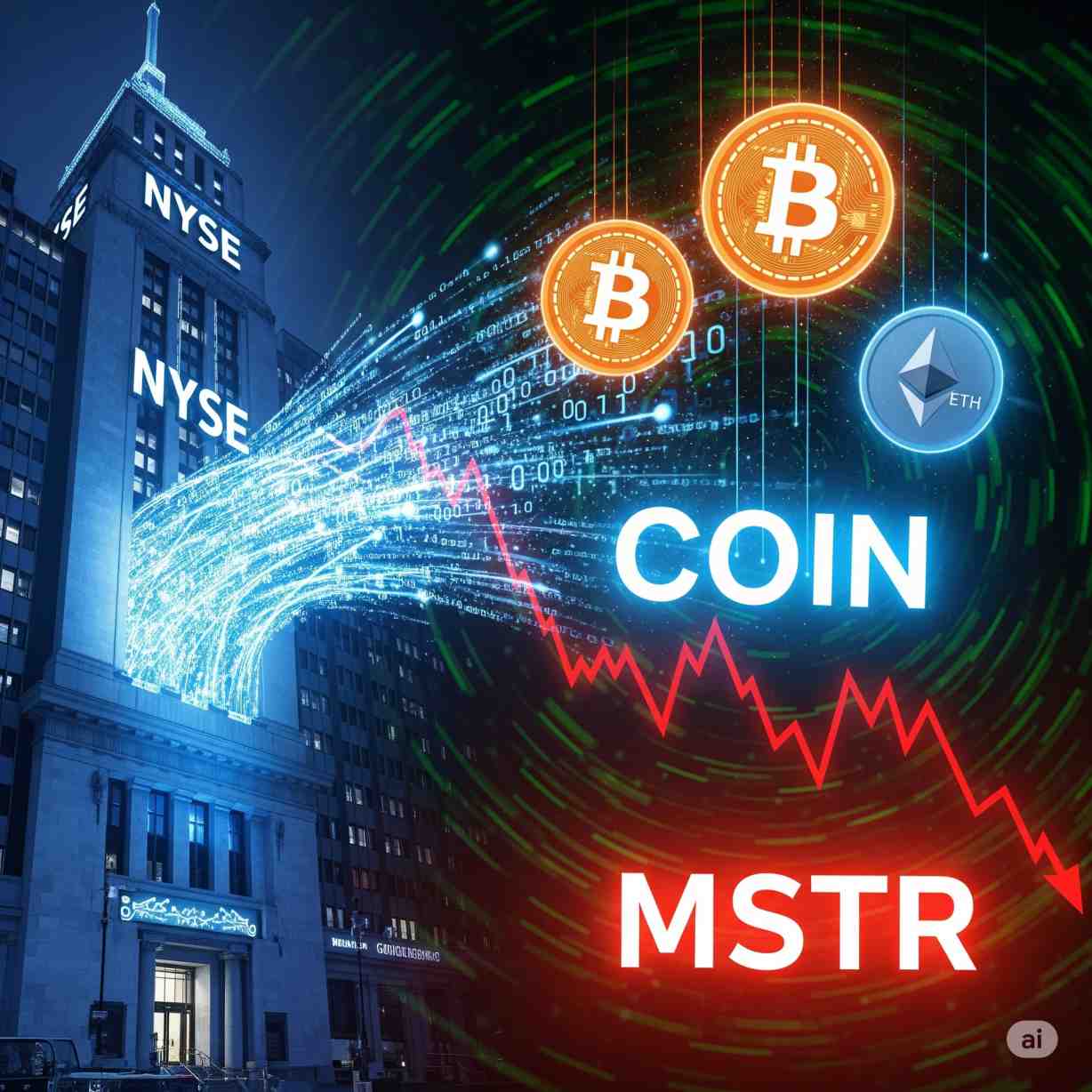Coinbase (COIN) y Strategy (MSTR): últimos movimientos de las acciones  cripto