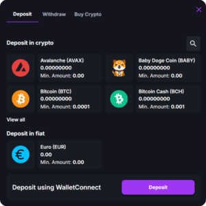 comprar critpomonedas en coincasino